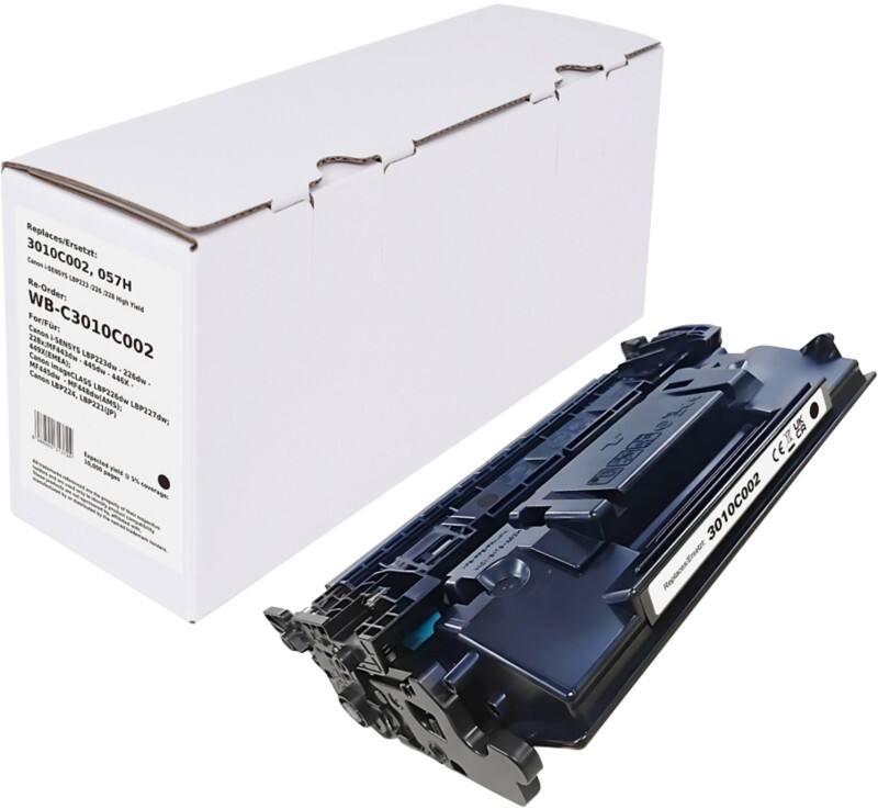 Toner 057H Compatible Canon Noir