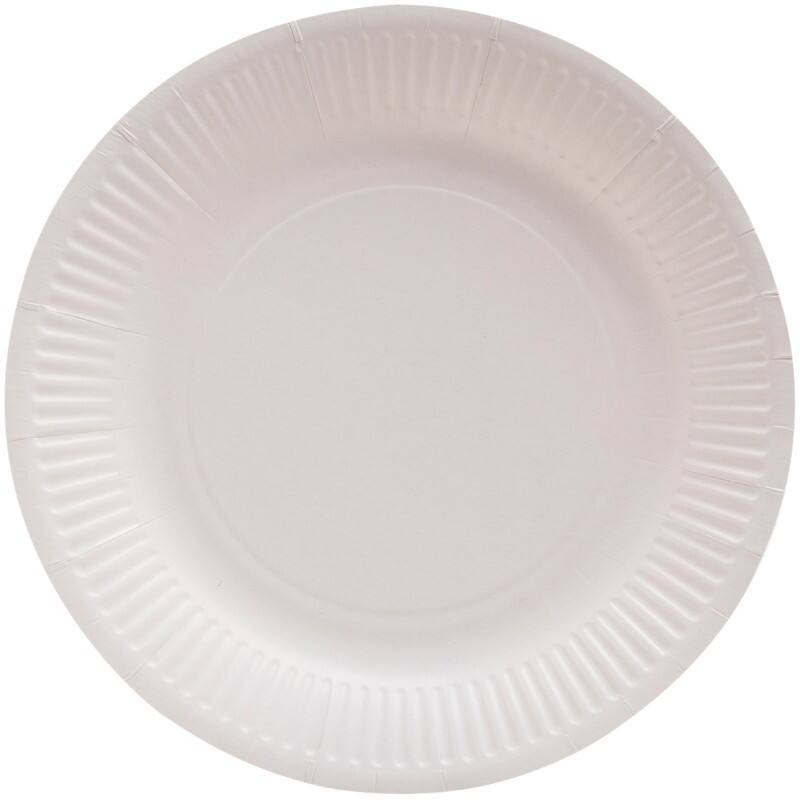 Assiette PROnappe Blanc 23 x 23 x 4,5 cm 50 unités