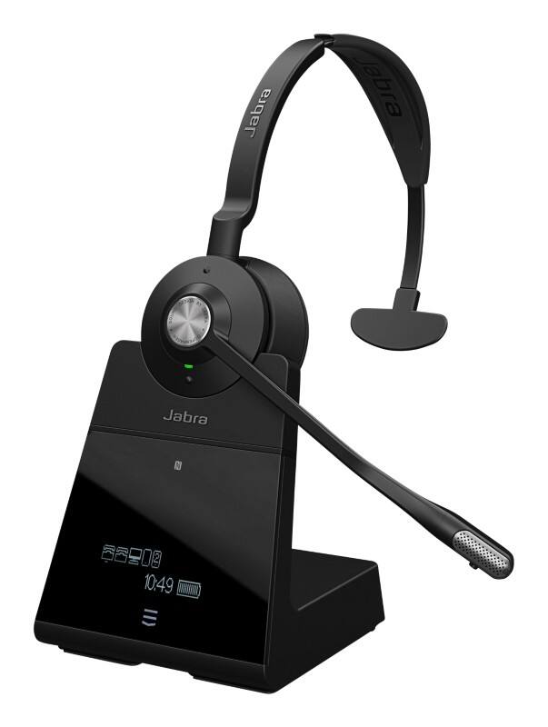 Micro casque Jabra Engage Sans fil Sur tête Avec microphone Mono Noir
