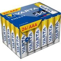 Piles VARTA 4103 AAA Alcaline 1.5 V 24 Unités