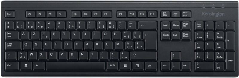 Clavier Kensington EQ Sans fil AZERTY Noir KB150