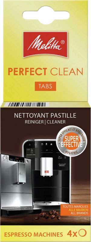 Pastilles de nettoyage Melitta Perfect Clean 4 Unités