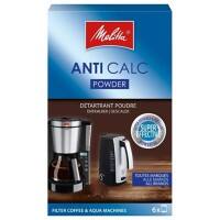 Détartrant Melitta Anti Calc Poudre 6 Unités