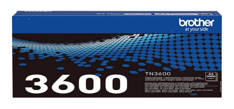 Toner Brother TN3600 D'origine Noir