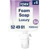 Savon pour les mains Tork Luxury Foam S4 Transparent 524901 1000 ml 6 unités