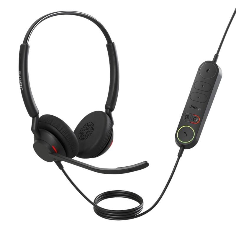 Casque audio Jabra Engage 40 Avec fil Sur tête USB Sans Bluetooth Avec Microphone Stéréo Noir