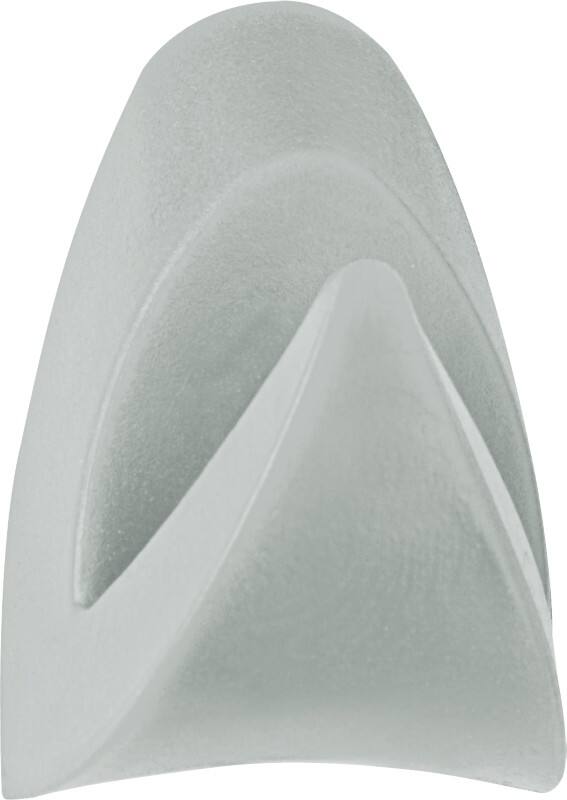 Crochet aimanté Maul Neodymium Coat Hook Côté arrondi et plat Gris 6 kg Capacité de charge 2 Unités