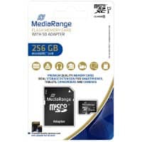 Carte microSDXC MediaRange 256 Go Class 10