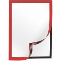 Cadre d'affichage A4 Viking Adhésif Rouge Plastique 23,4 (L) x 0,6 (P) x 32,6 (H) cm 2 Unités