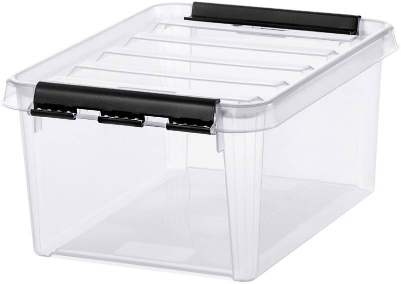 Boîte de rangement SmartStore Plastique Classic 8 L Avec couvercle Transparent 25 x 34 x 16 cm
