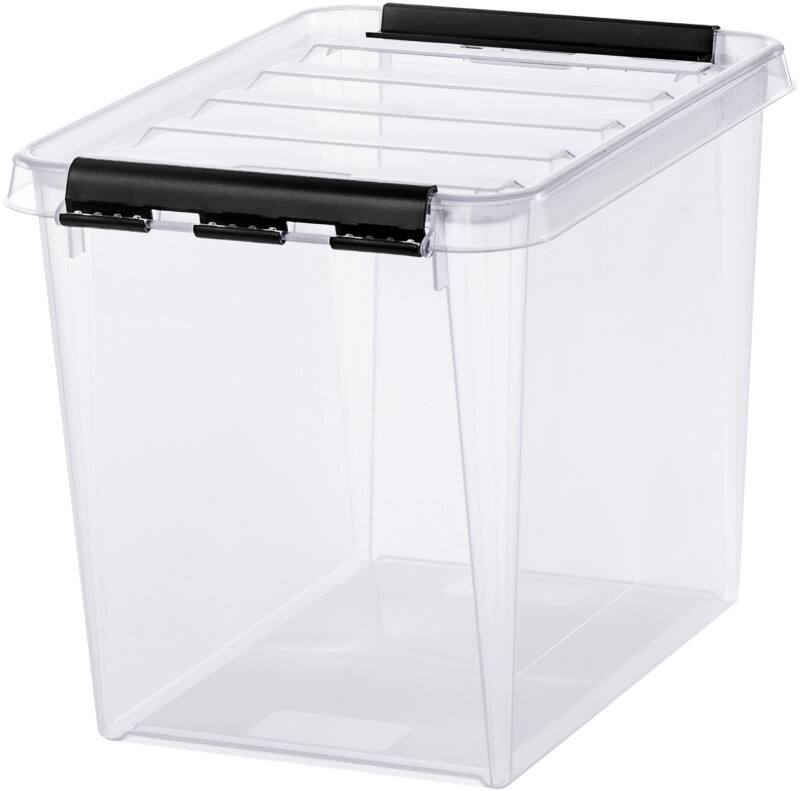 Boîte de rangement SmartStore Plastique Classic 14 L Avec couvercle Transparent 25 x 34 x 27 cm