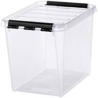 Boîte de rangement SmartStore Plastique Classic 14 L Avec couvercle Transparent 25 x 34 x 27 cm