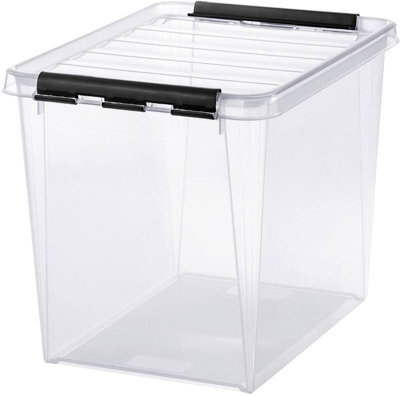 Boîte de rangement SmartStore Plastique Classic 25 L Avec couvercle Transparent 30 x 40 x 32 cm