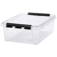 Boîte de rangement SmartStore Plastique Classic 21 L Avec couvercle Transparent 39 x 50 x 18 cm