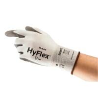 Gants de manutention Ansell HyFlex Mechanical Protection HPPE, Nylon, PU (Polyuréthane), Spandex Extra Extra Extra Large (XXXL) Blanc, gris 12 Paires