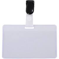 Badge nominatif Pavo Clip 9 x 6 cm 50 Unités 