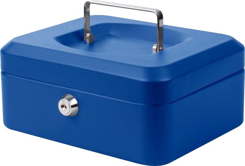 Caisse Pavo Serrure à clé 200 x 168 x 93 mm Bleu