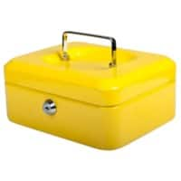 Caisse Pavo Serrure à clé 206 x 168 x 97 mm Jaune