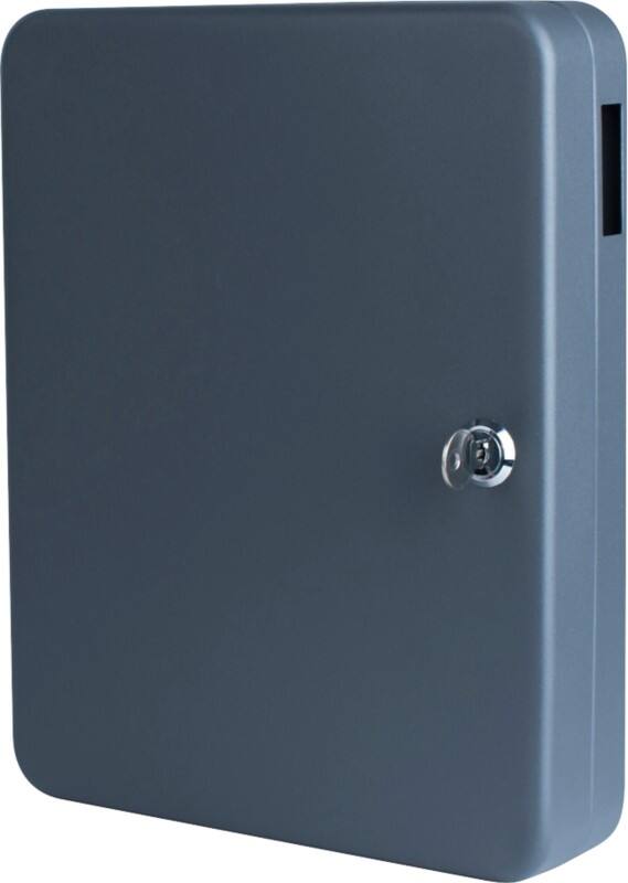 Armoire à clés Pavo 54 crochets Serrure à clé 8027040 Gris foncé