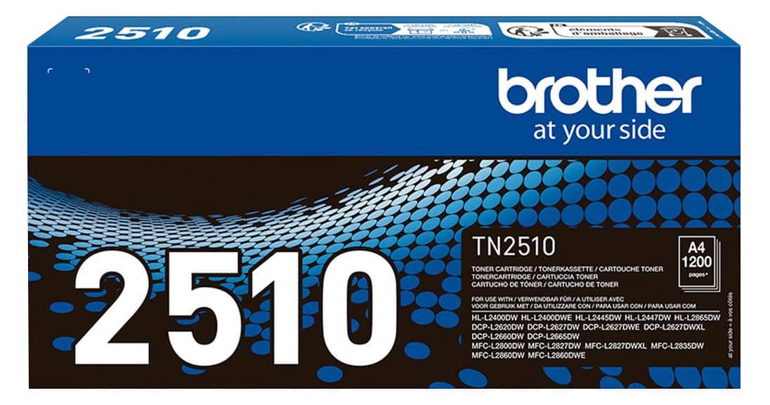 Toner Brother TN2510 D'origine Noir