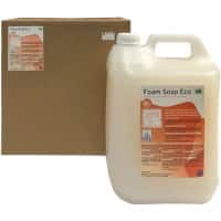 Savon pour les mains ALL CARE Eco Soft Mousse Fraîcheur Transparent 98936 2 bouteilles de 5 L