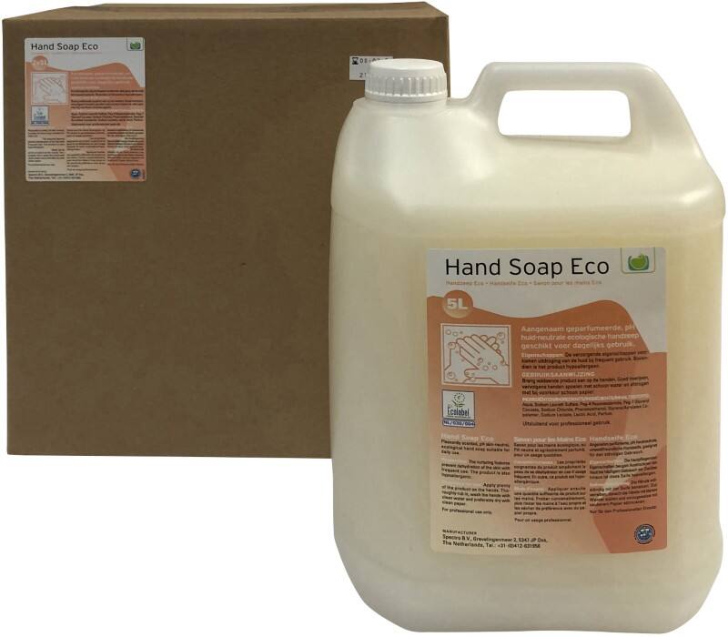 Savon pour les mains ALL CARE Eco Liquide Légèrement parfumé Blanc 98935 2 bouteilles de 5 L