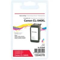 Cartouche jet d'encre Office Depot Compatible Canon CL-546XL Cyan, magenta, jaune, noir