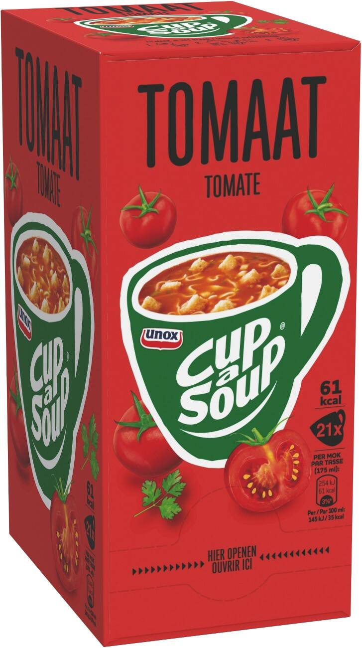 Soupe instantanée Cup-a-Soup Tomate 49122101 21 Unités de 175 ml