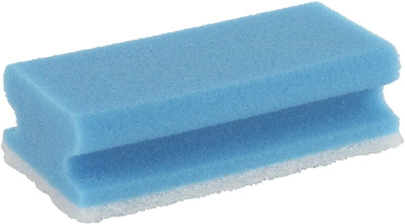 Éponges à gratter avec prise BETRA Bleu 10 Unités