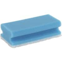 Éponges à gratter avec prise BETRA Bleu 10 Unités