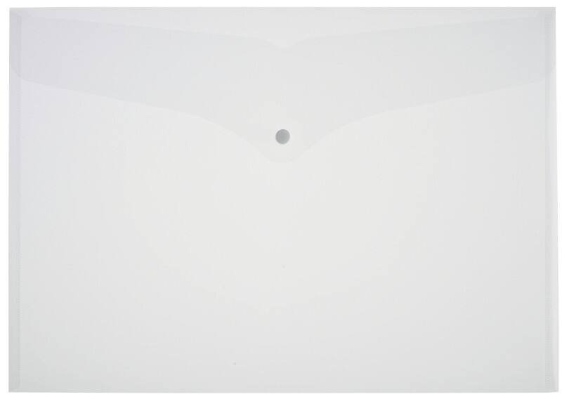 Pochette porte-documents Viking A3 Bouton-pression PP (Polypropylène) Paysage 32 (l) x 45,6 (H) cm Transparent 5 Unités