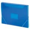 Trieur extensible Office Depot 6 compartiments A4 Bleu transparent Polypropylène