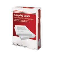 Papier imprimante Office Depot Everyday A4 80 g/m² Lisse Blanc 500 Feuilles