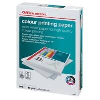 Papier imprimante Office Depot A3 80 g/m² Lisse Blanc 500 Feuilles