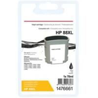 Cartouche jet d'encre Office Depot Compatible HP 88XL Noir C9396A