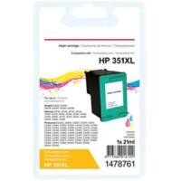 Cartouche jet d'encre Office Depot Compatible HP 351XL 3 Couleurs CB338EE