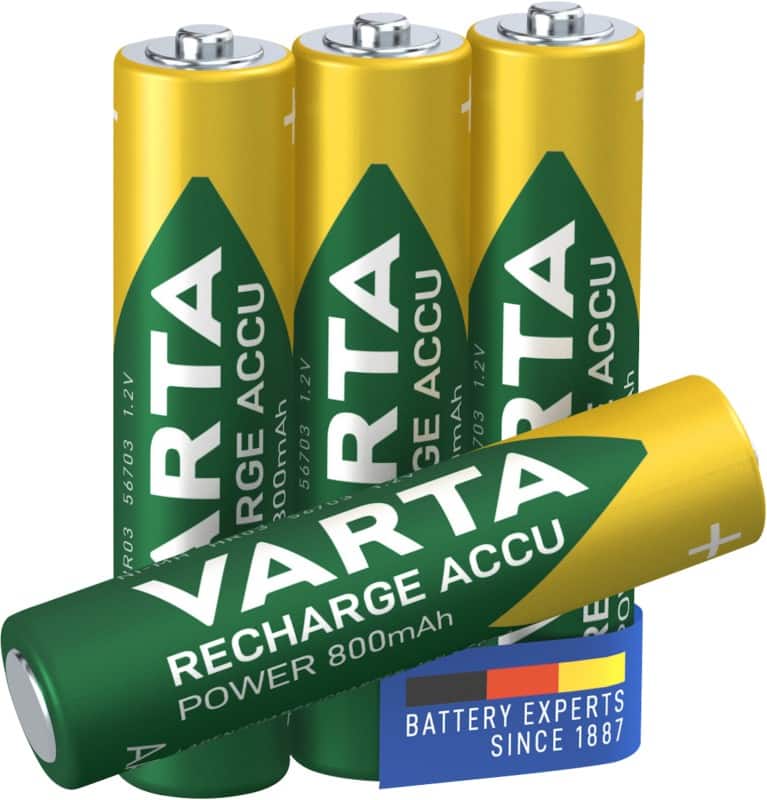 Piles VARTA ACCU AAA 800 mAh 4 Unités