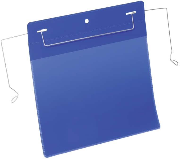 Pochettes avec reliures A5 paysage DURABLE Codes barre, signes, numéros Suspendu PP (Polypropylène) 21 x 14,8 cm 175207 50 Unités