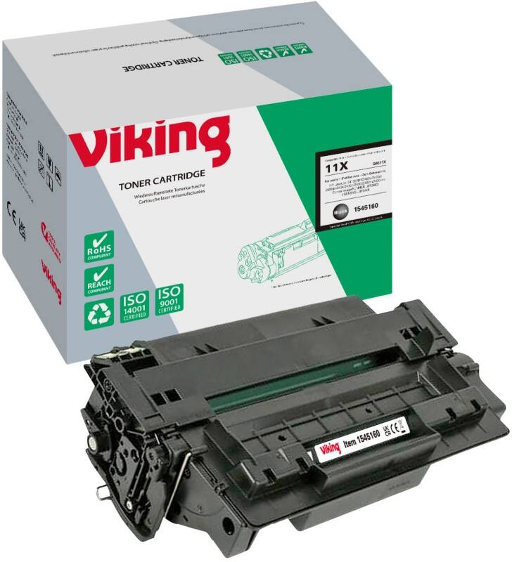 Toner Viking 11X compatible HP Q6511X Noir