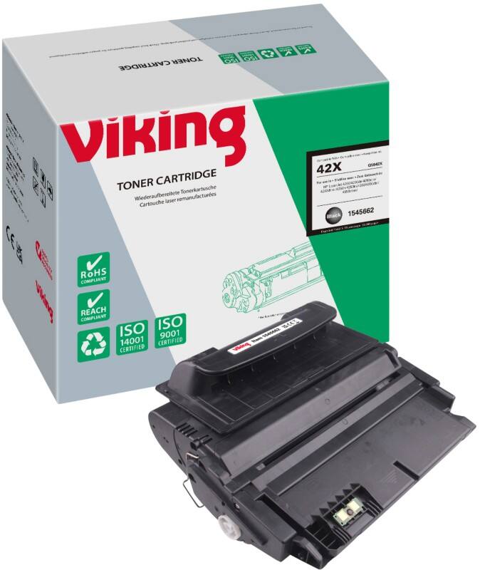 Toner Viking 42X compatible HP Q5942X Noir
