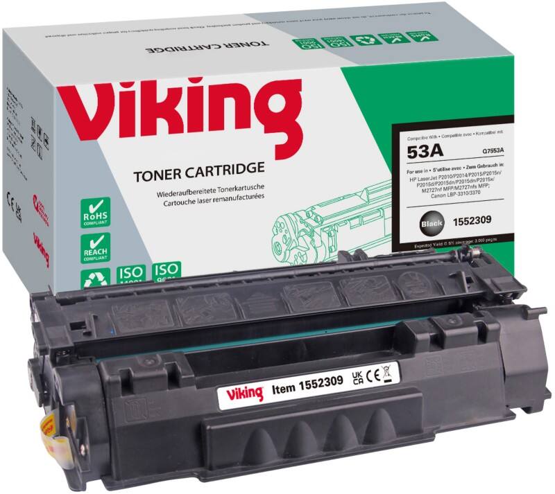 Toner Viking 53A compatible HP Q7553A Noir