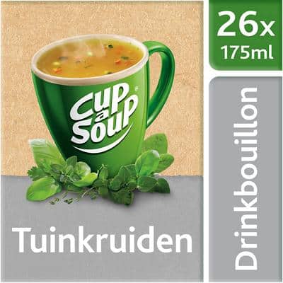 Soupe instantanée Unox Cup a Soup Bouillon aux herbes 26 Unités de 175 ml