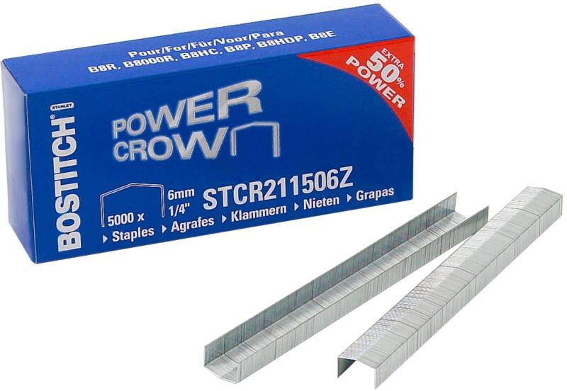 Agrafes Bostitch 24/6 STCR211506Z Métal Argenté 5000 Agrafes