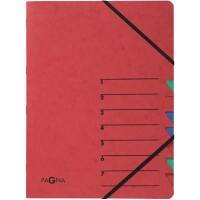 Trieur PAGNA 24061-01 Carton A4 Rouge