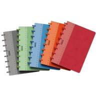 Cahier ADOC Lin-Ex A5 Reliure à spirales Assortiment Couverture en carton Ligné 72 feuilles
