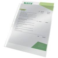 Pochette perforée Leitz A4 Transparent 80 microns Polychlorure de vinyle Ouverture au-dessus 11 perforations 4712 100 Unités