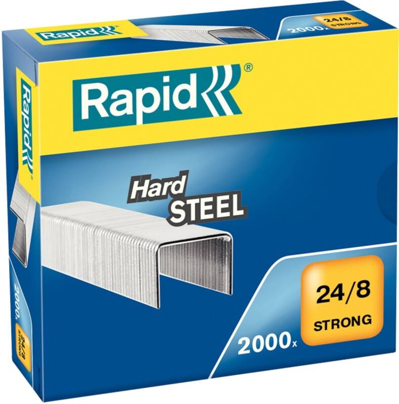 Agrafes Rapid Strong 24/8 24858900 Acier Argenté 2 000 Agrafes