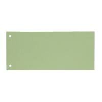 Intercalaires KANGARO Vierge Spécial Vert Carton Rectangulaire 2 Perforations 07071-01 100 Unités