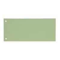 Intercalaires KANGARO Vierge Spécial Vert Carton Rectangulaire 2 Perforations 07071-01 100 Unités