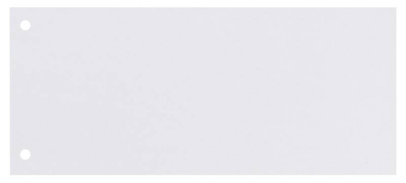 Feuilles de séparation KANGARO  Spécial Blanc Carton Rectangulaire 2 Perforations 07071-09 100 Unités